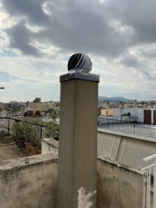 Απόφραξη καμινάδας από την ομάδα επισκευών της ZOBRAS Services